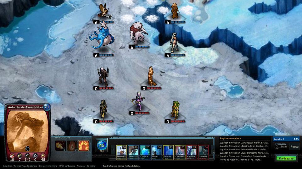 Tundra Salvaje contra Profundidades